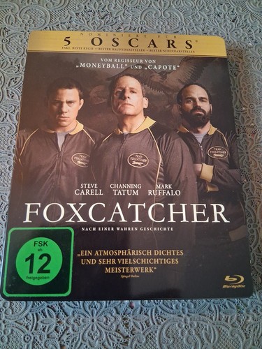 Foxcatcher steelbox dvd film - foxcatcher,