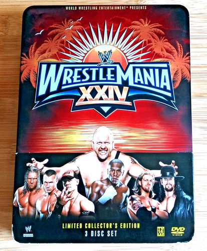 Wwe wwf wrestlemania - wwe, xxiv