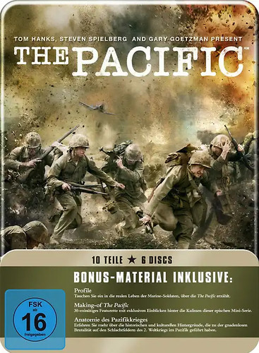 The pacific steelbox dvds - 6, dvds]