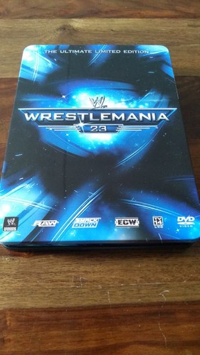 Wwe wrestlemania dvd steel - wrestlemania, 23