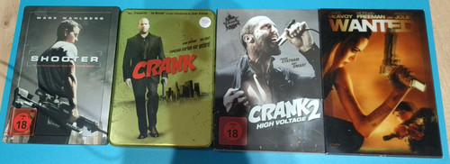 Dvd sammlung crank - dvd, wanted